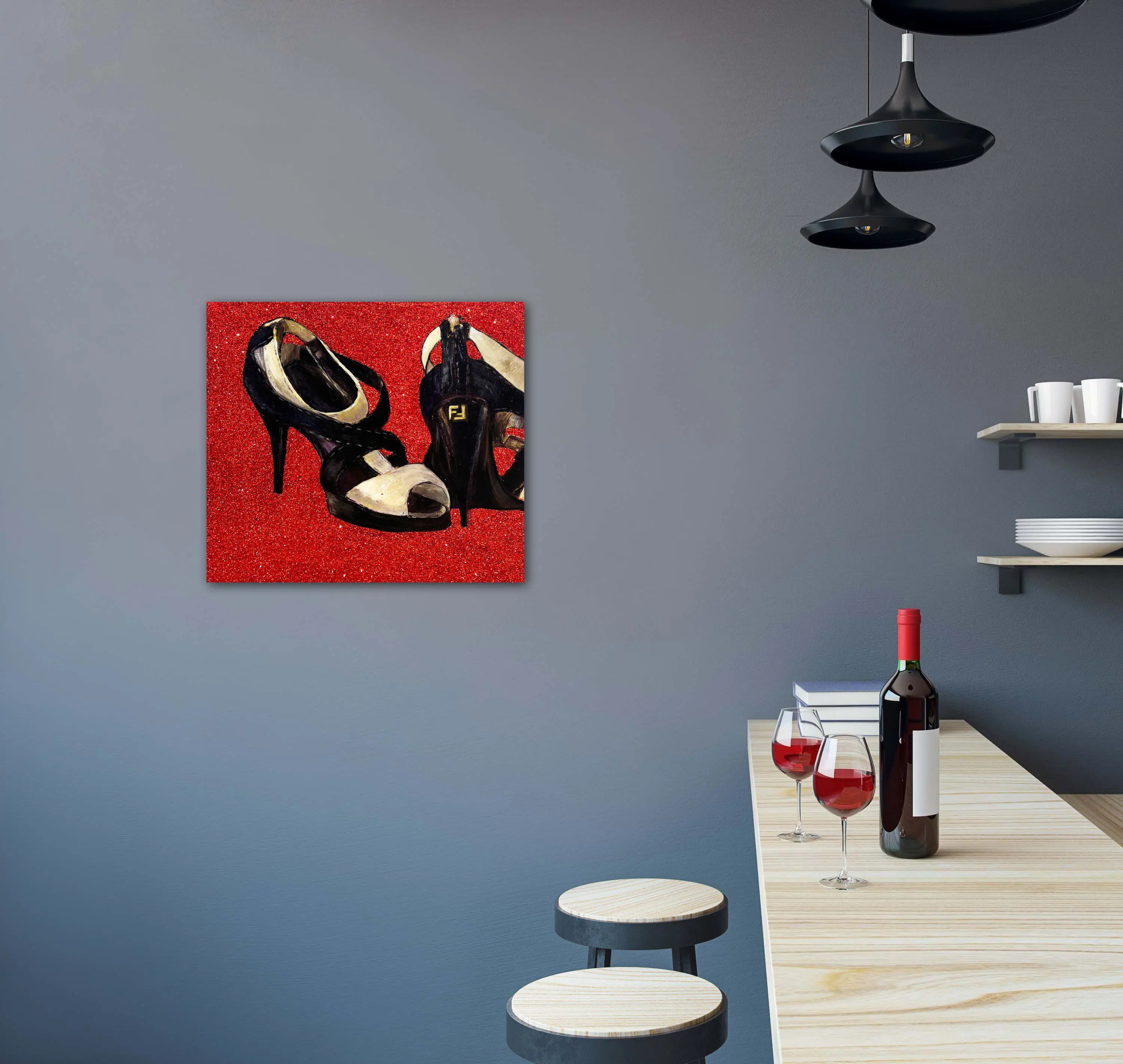 Love Those Stilettos view in a room