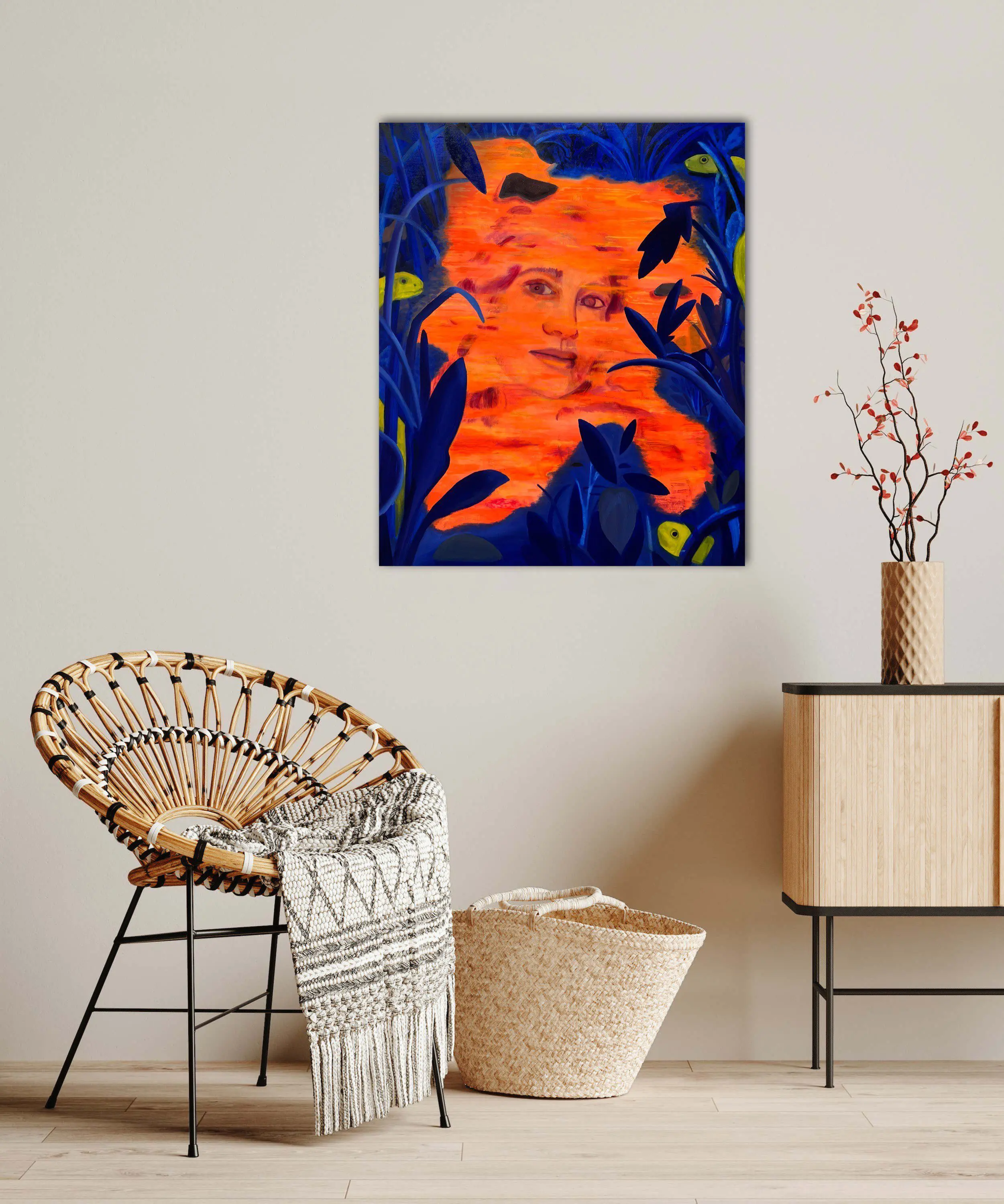 Give Them Eyes To See Erika Hess painting