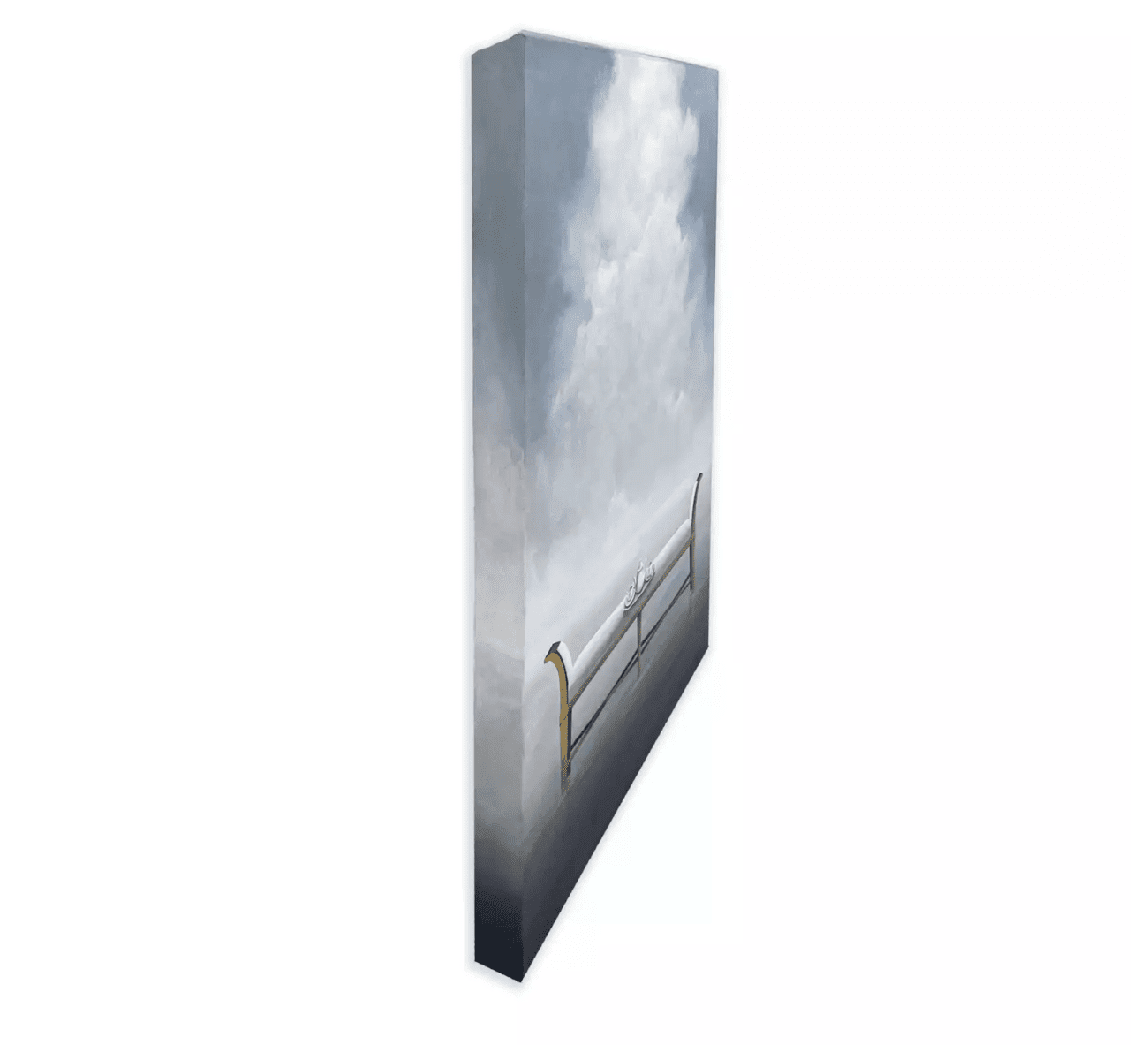 A Shared Expectation painting side view A Shared Expectation painting side view