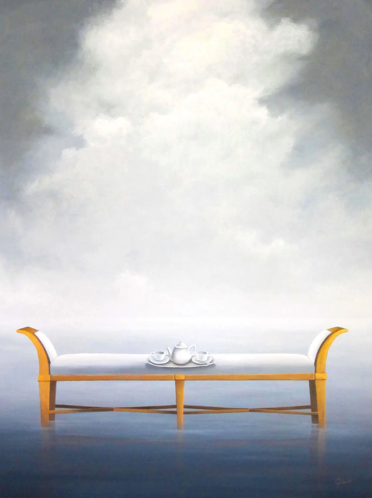 A SHARED EXPECTATION A SHARED EXPECTATION painting by Jill Daniels