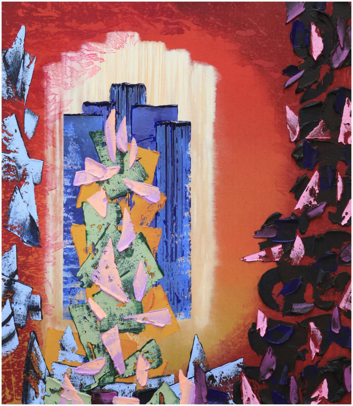 DOGWOOD Bryan Ricci painting DOGWOOD by Bryan Ricci painting