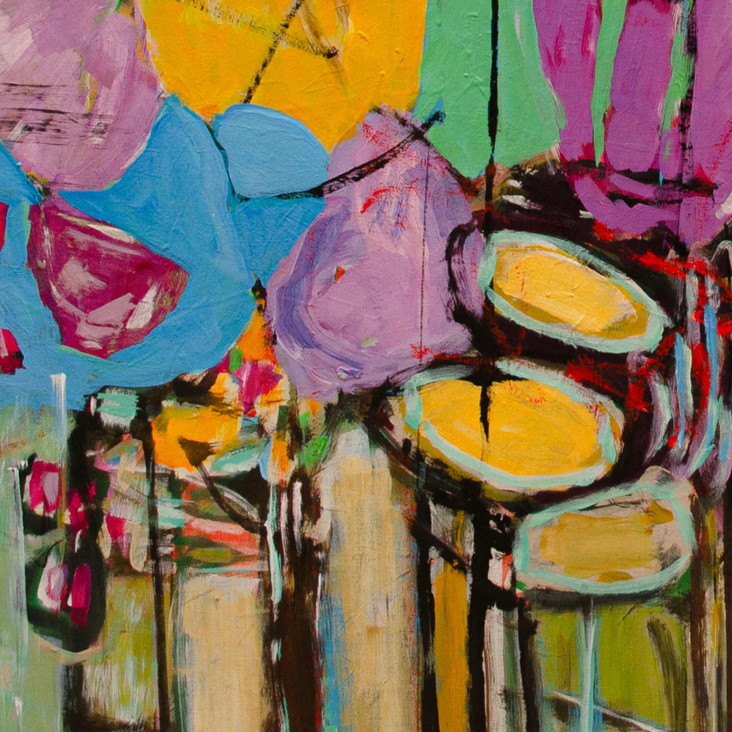 Sunset Mirage Christy Hopkins Detail Art detail image