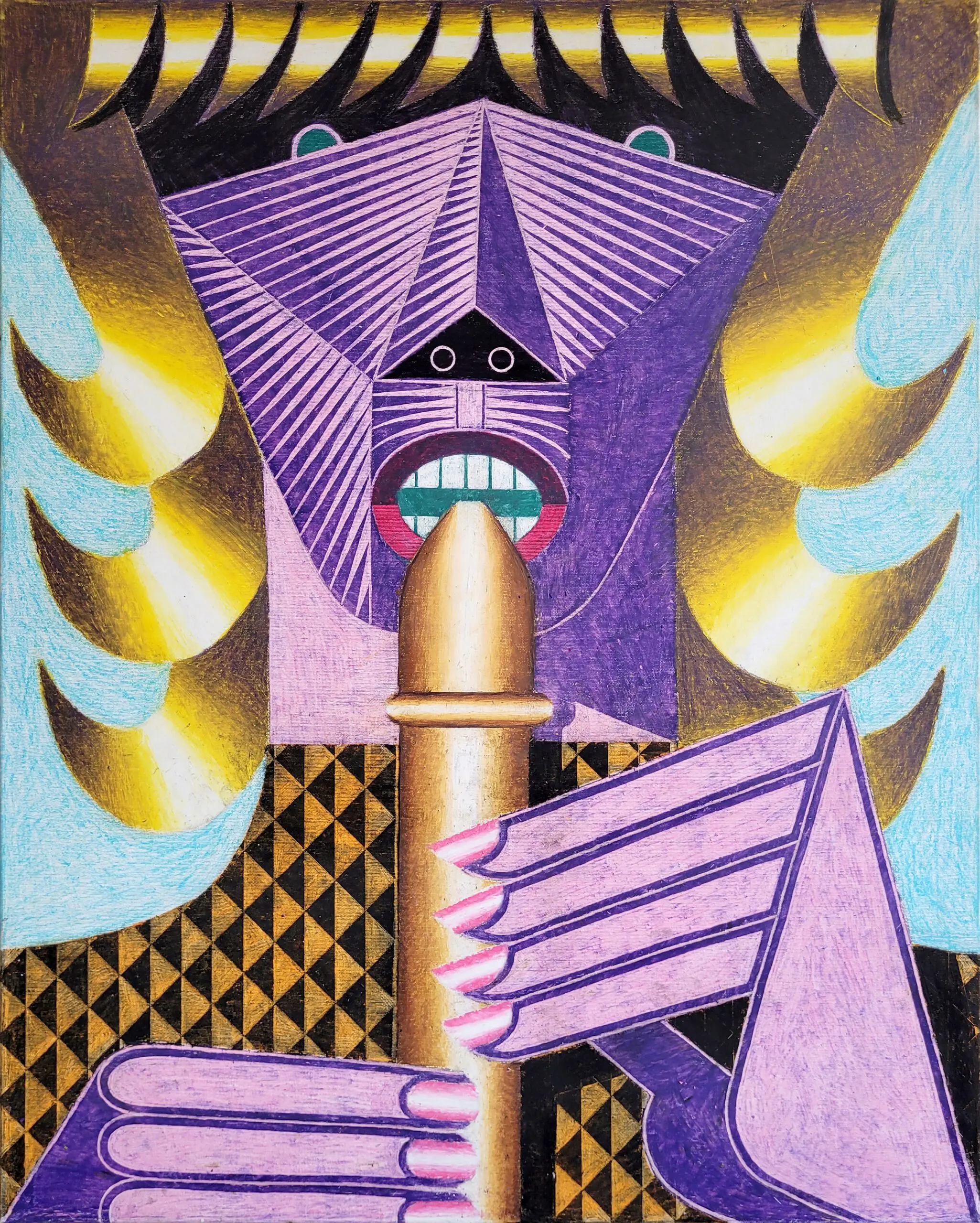 Woman Playing Flute detail Woman Playing Flute detail