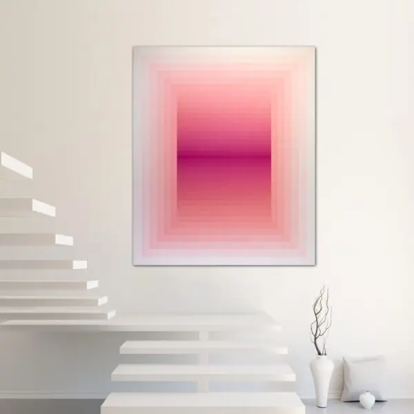 Andy Harwood magenta view in a room