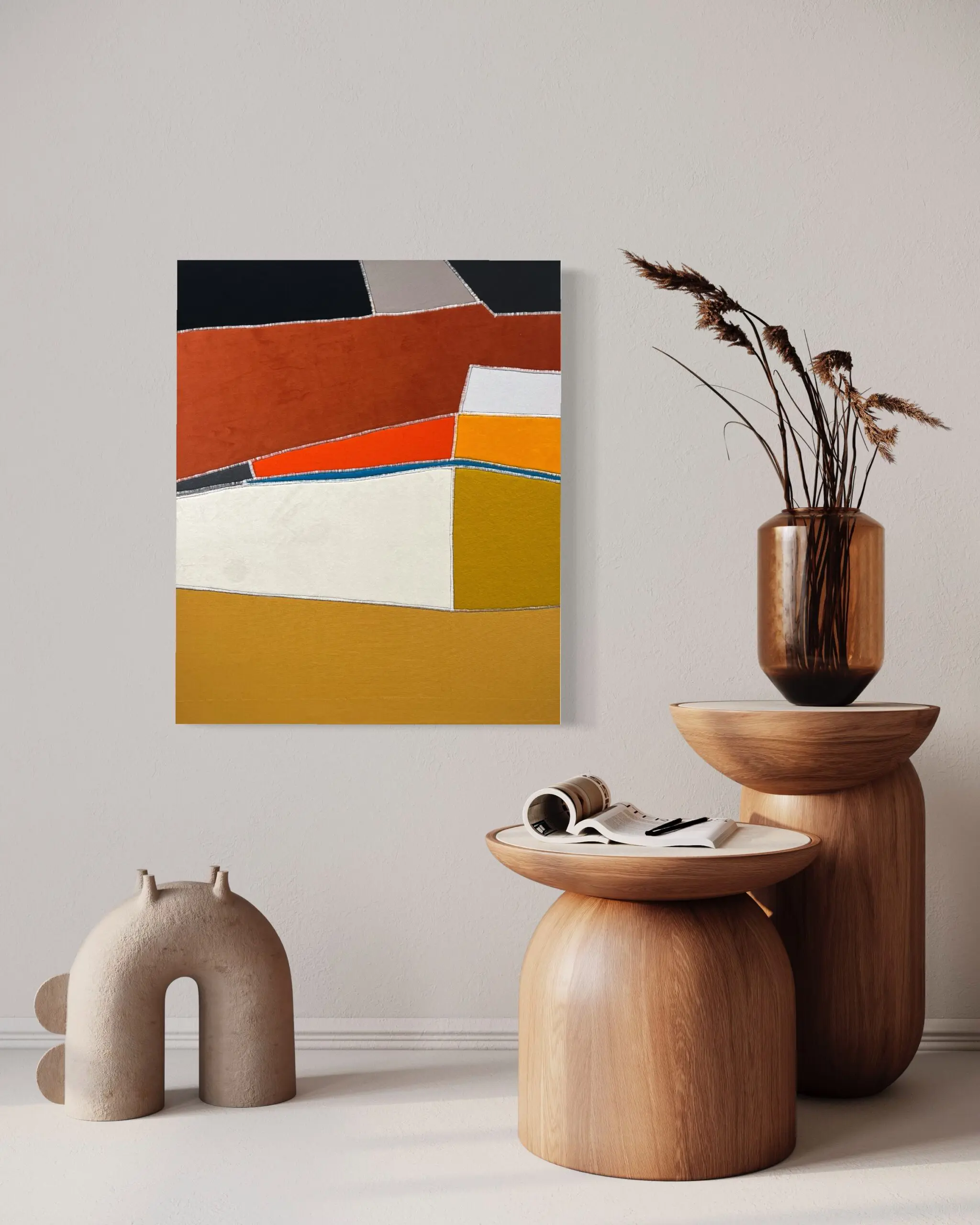 357 by James Ellwanger fabric artwork 357 by James Ellwanger fabric artwork