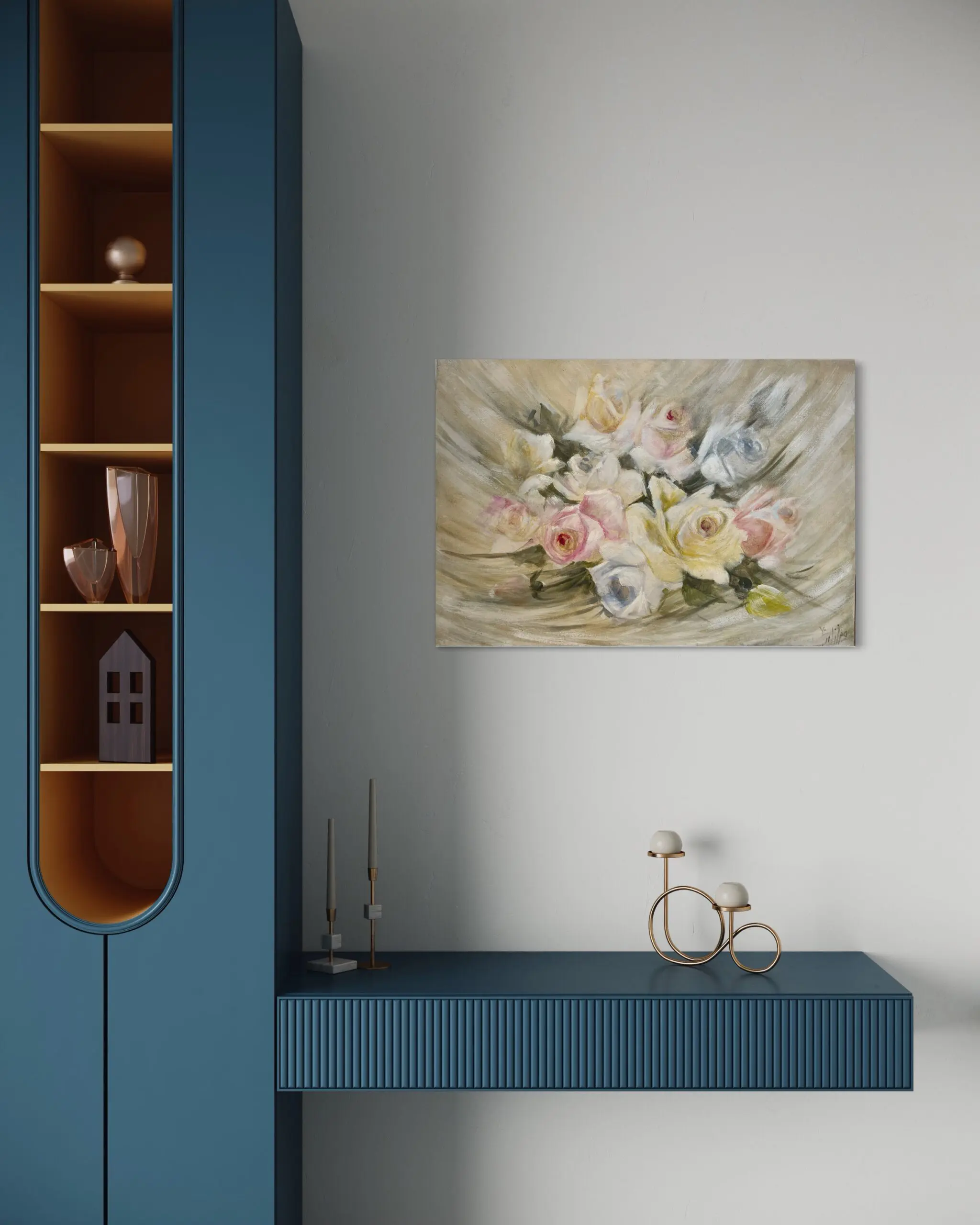 Gentle Whisper by Souferzadeh view in a room