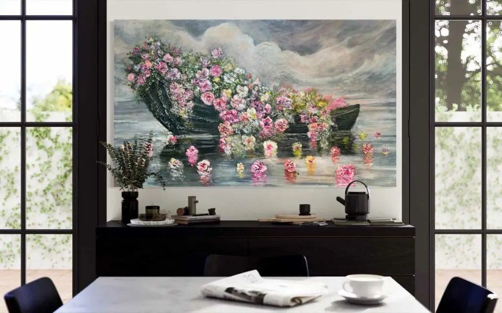 La Rêve by Jacob Souferzadeh on display