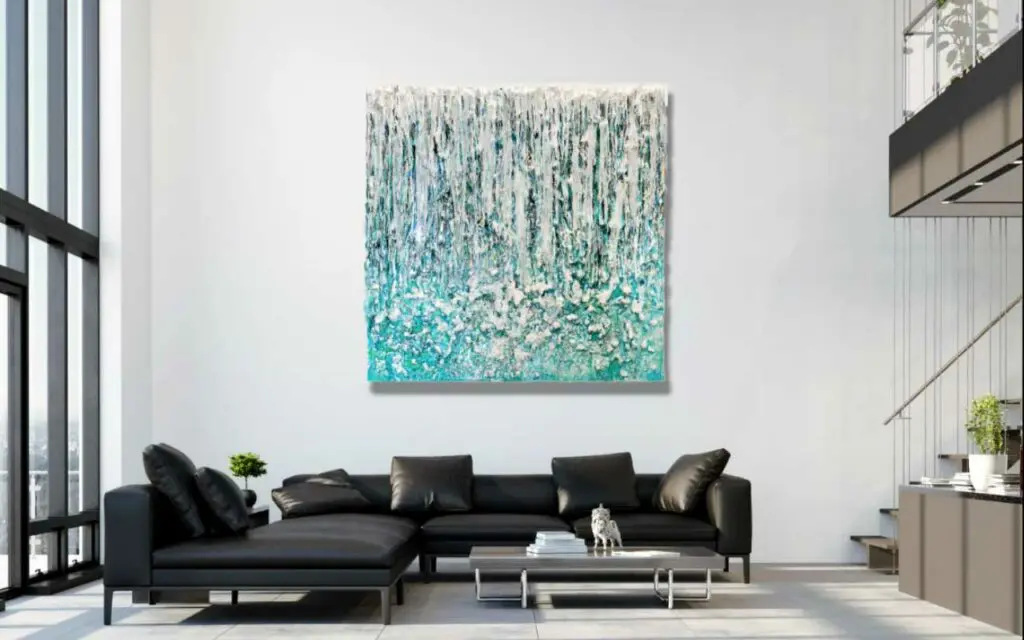 FREEFALL by Haleh Mashian on display