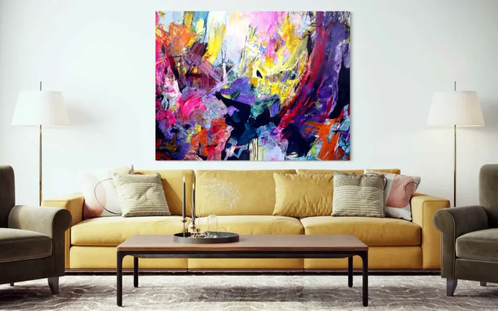 RISING by Christy Hopkins on display