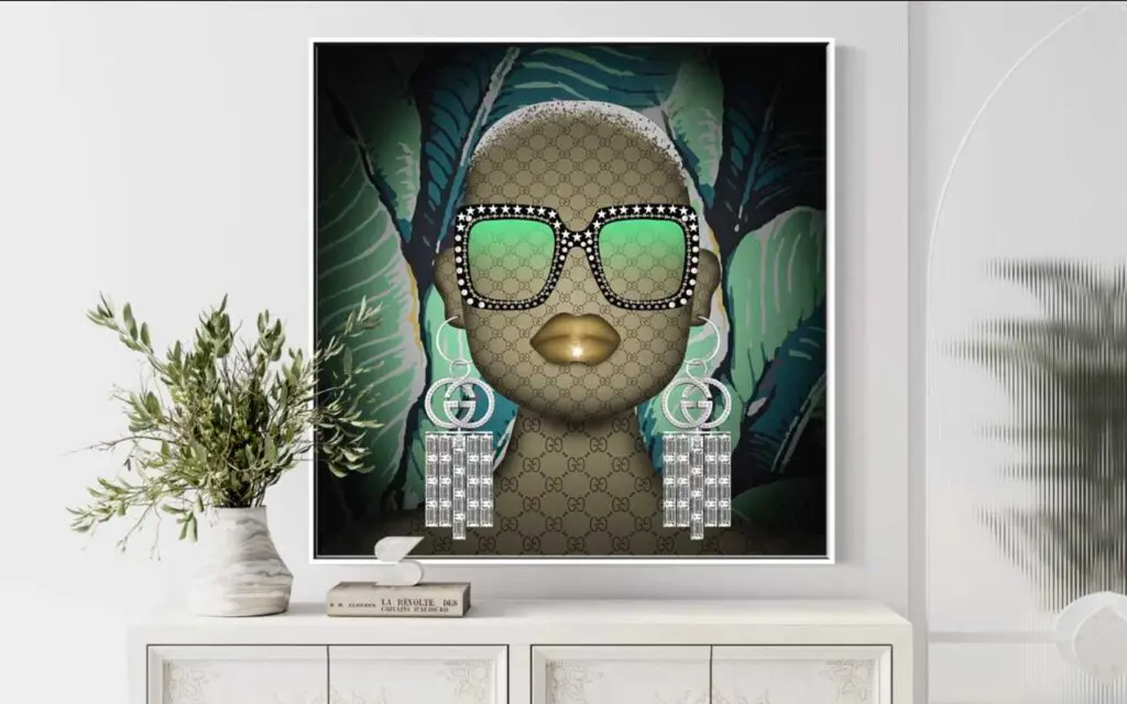 A Night At Indochine by Jon Pannier on display