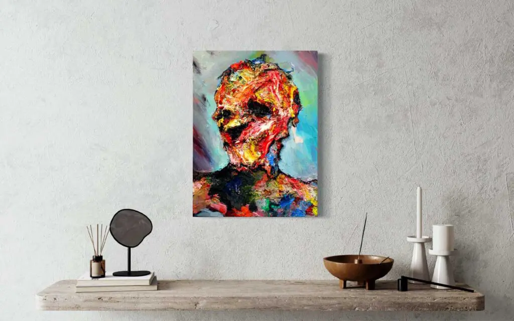 Baudelaire by Massimo Damico on display