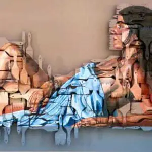 Detail of A Brush with Beauty