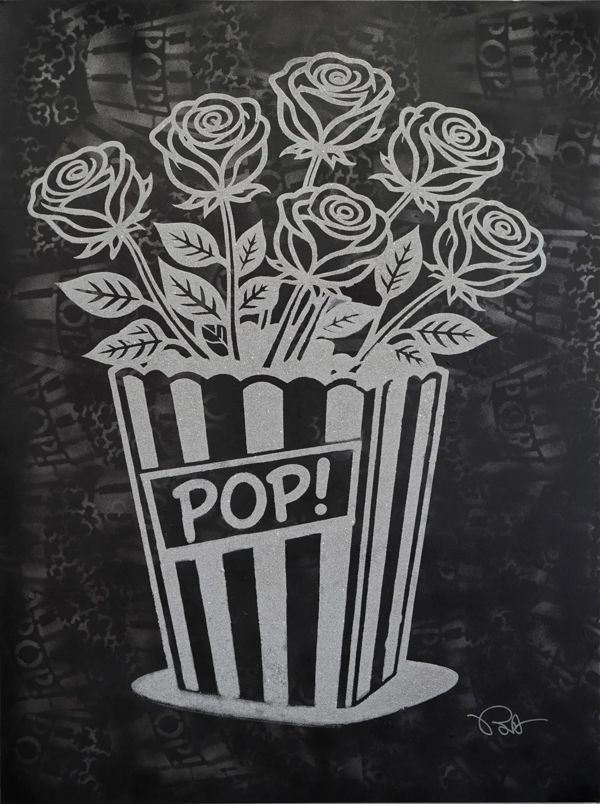 Pop! Black by Burton Morris