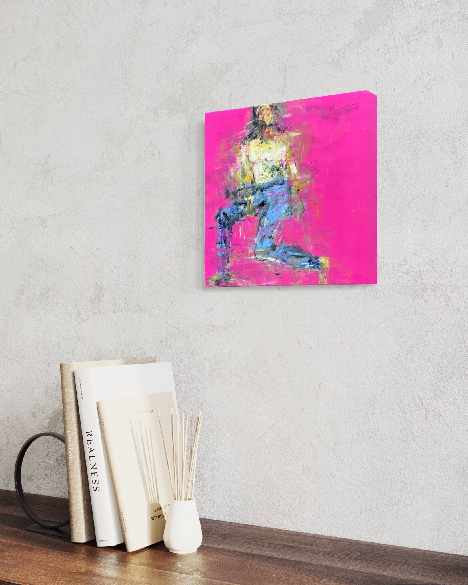 Magenta by Haleh Mashian view in a room