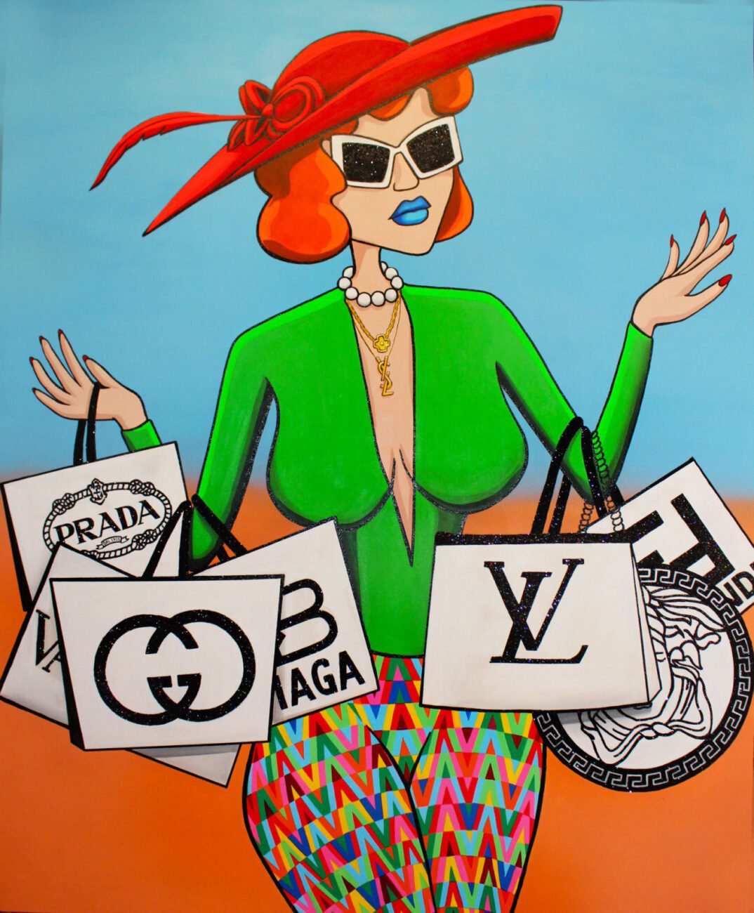 Shopaholic Monogamous: Till debt do us part | Mash Gallery - Artwork