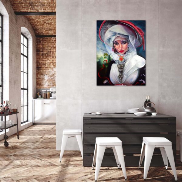 HRH Princess Julia by Georgina Clapham view in a room