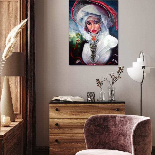 HRH Princess Julia by Georgina Clapham view in a room