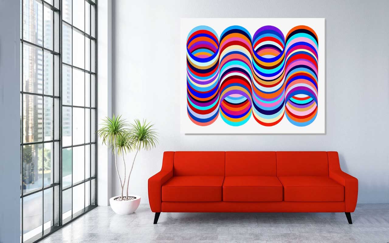 Bringing Color to Contemporary Art and Interior Design MASH