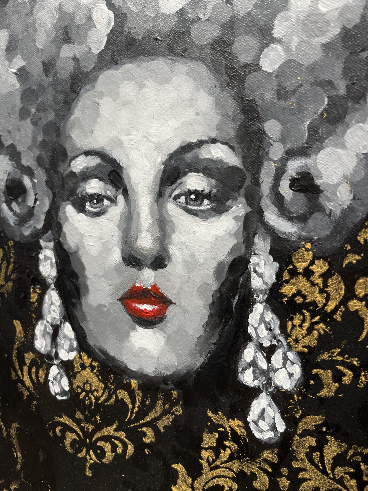 Detail of Marie Antoinette Pink by Mauritzio Battifora