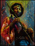 Trew Love Jimi Hendrix painting