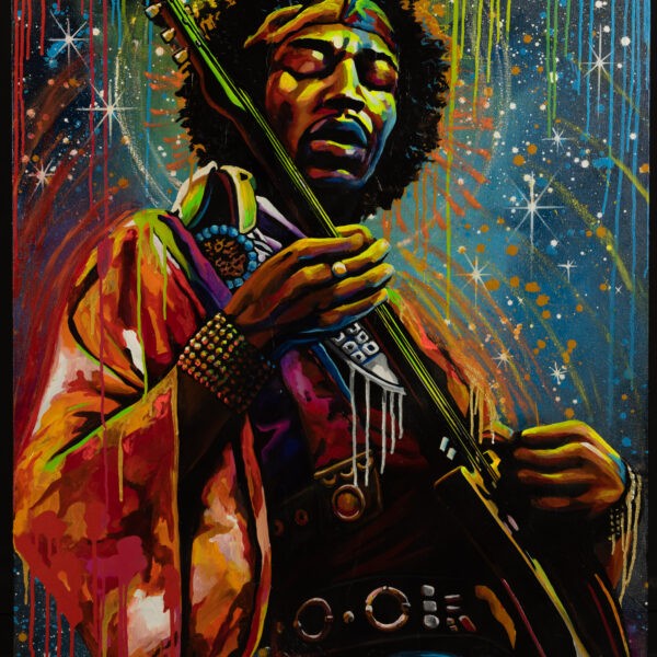 Trew Love Jimi Hendrix painting