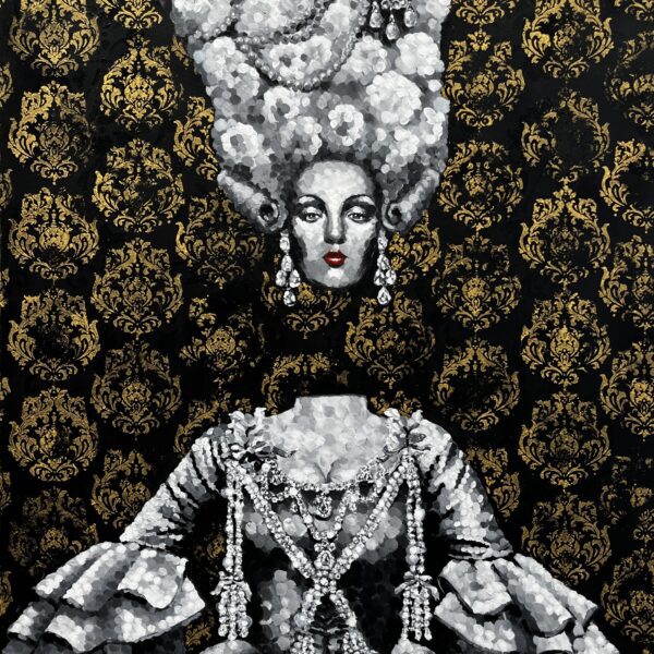 the icon 2 Maurizio Battifora Marie Antoinette painting