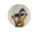 Haleh Mashian digital artwork on plexi
