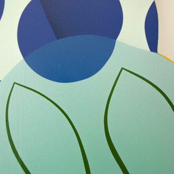 Detail of Blue Dot by Dual Streets