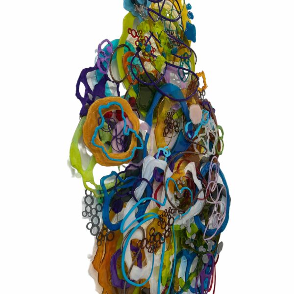 Jennifer Haley sculptural art side view