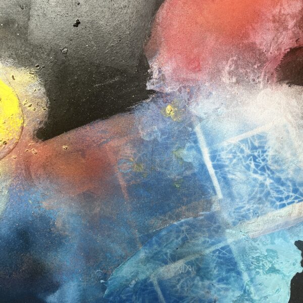 Bonita Helmer painting detail shot