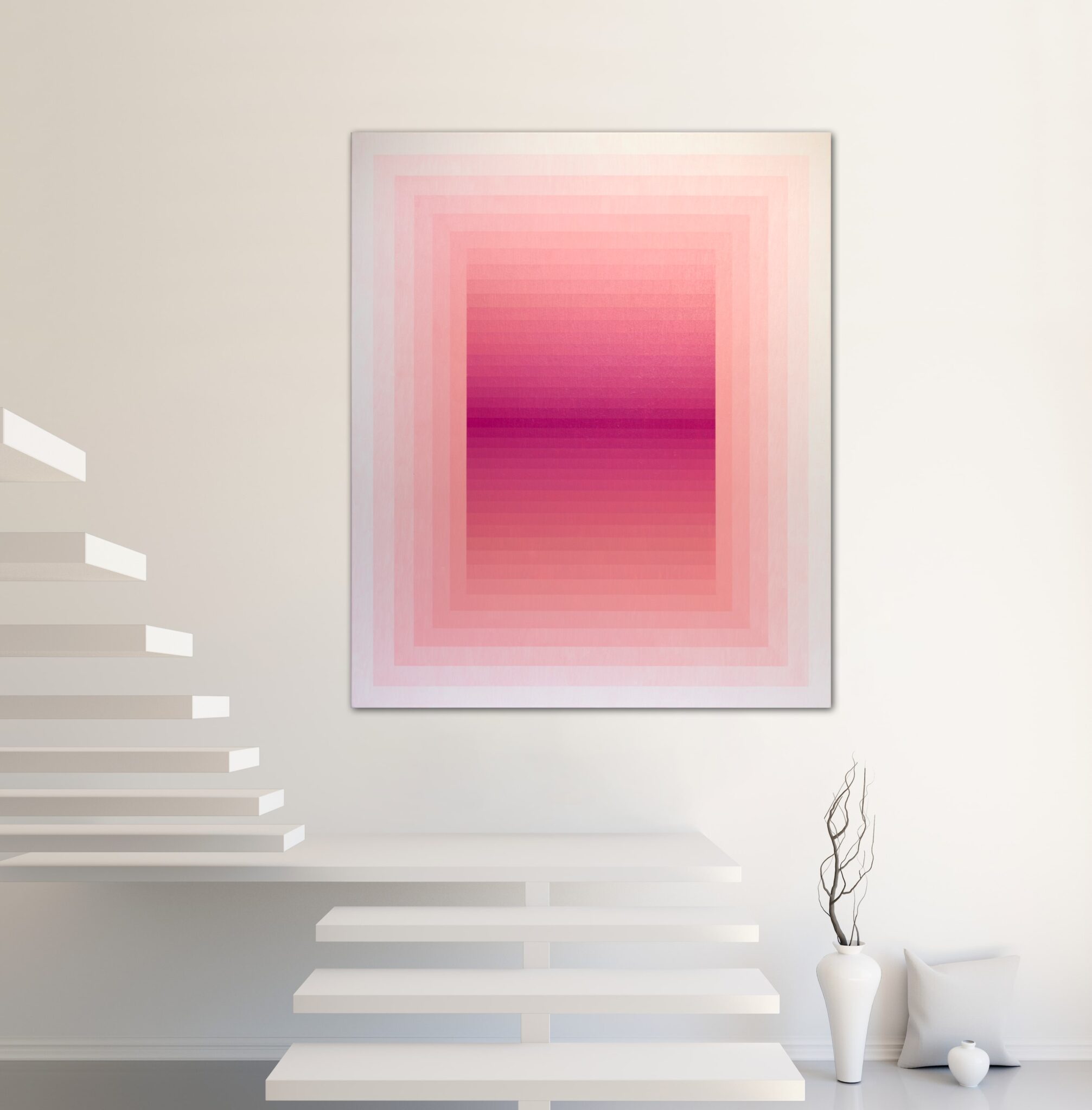 Andy Harwood magenta view in a room