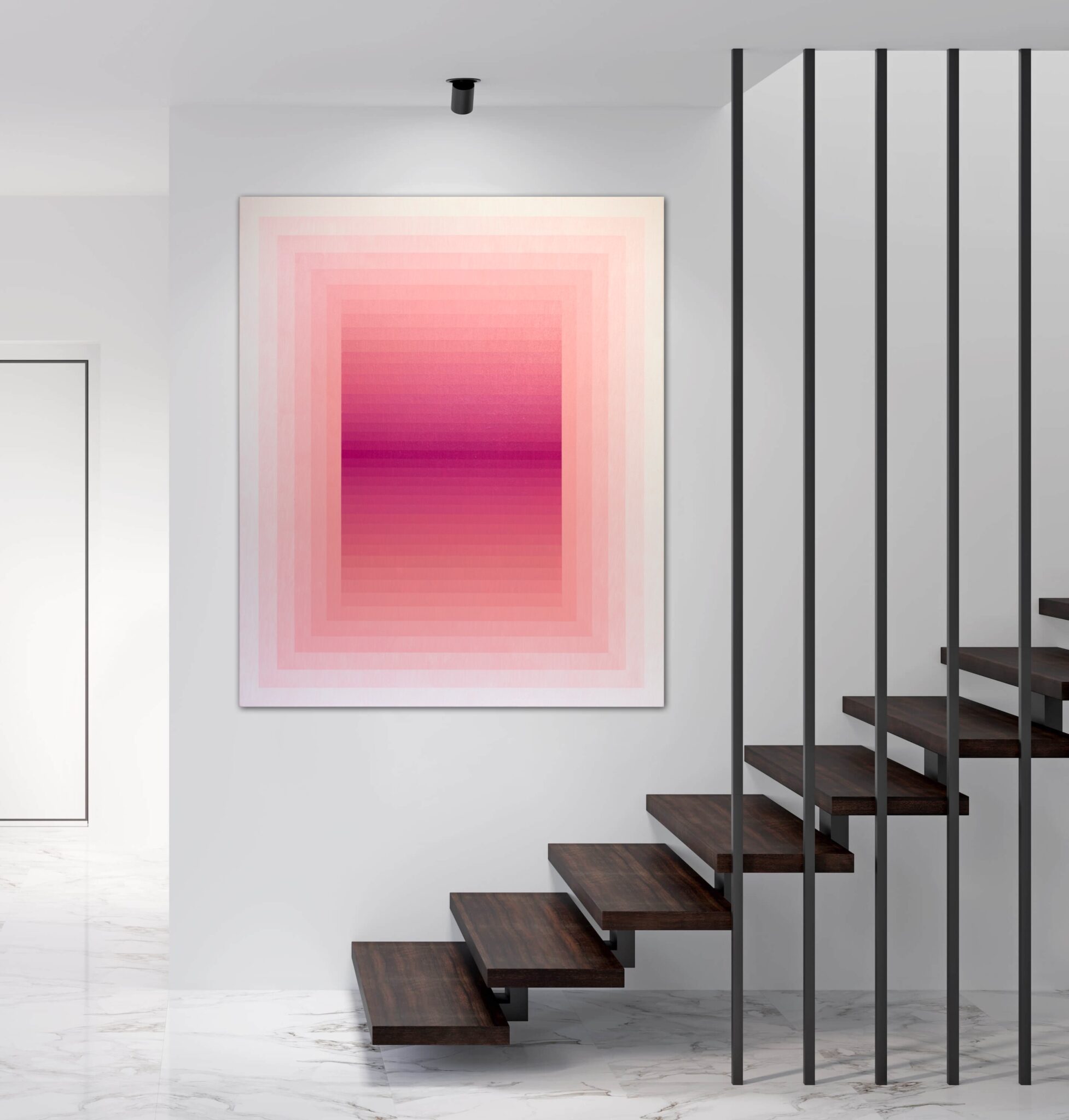 Andy Harwood magenta view in a room