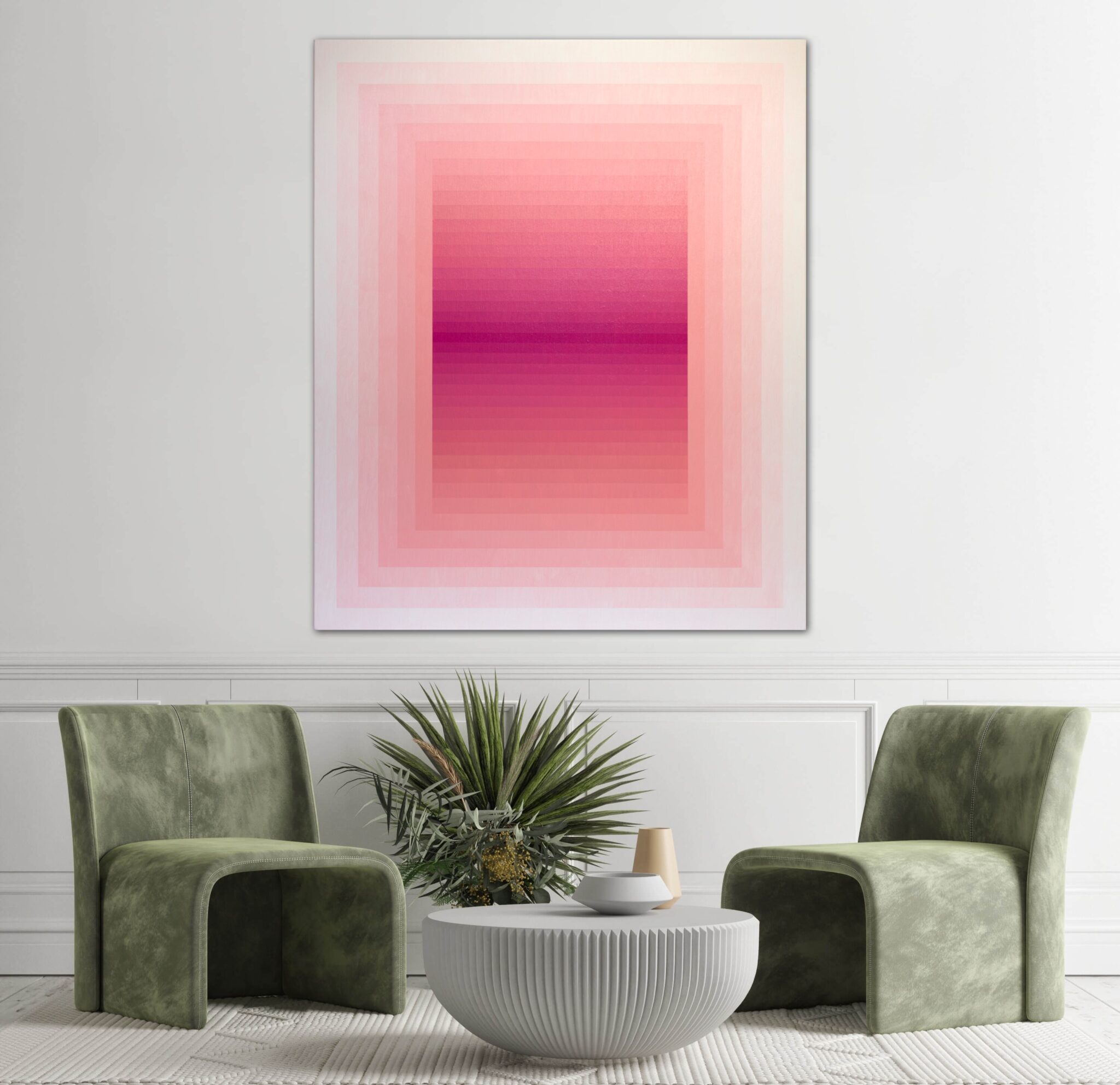 Andy Harwood magenta view in a room