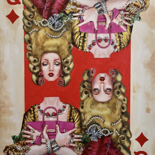 What Would You Lose for a Birkin? Marie Antoinette painting by Maurizio Battifora
