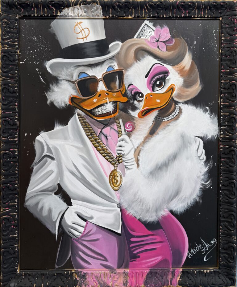 Diamond Ducks - Marilyn Monroe Reimagined